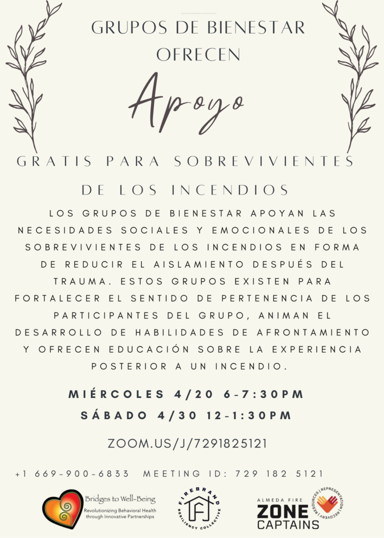 April Spanish Well being Support Flyer